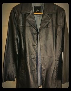 Black Genuine Leather Jacket